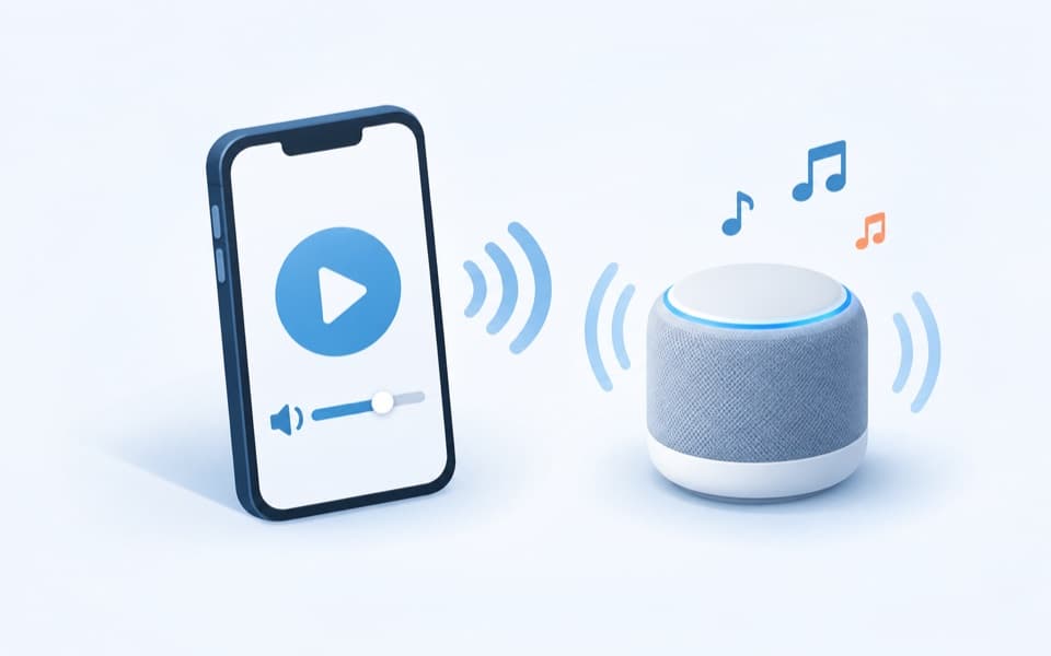 마술 IoT 스피커 화면
